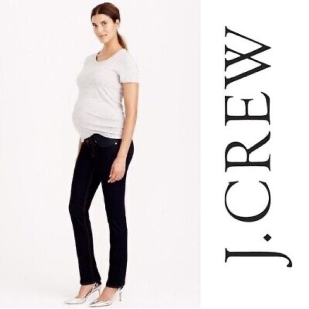 J. Crew Women's Black Maternity Jeans